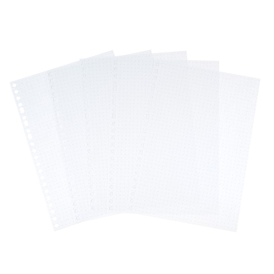 5.8" x 8.2" A5 Dot Fill Paper, 50 Sheets by Recollections™